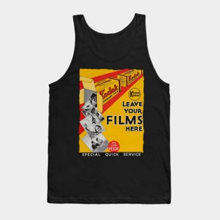 70s vintage verichrome film Tank Top